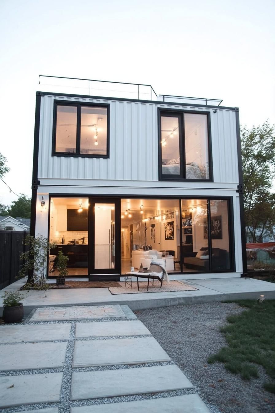 Container Living With An Industrial Edge