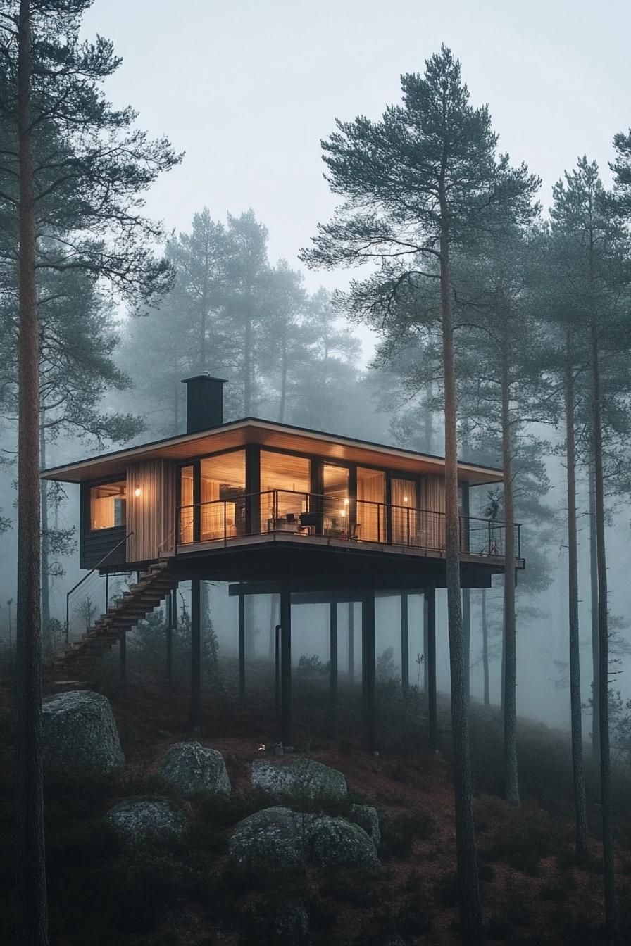Elevated Treehouse-Inspired Home Design - photo 4