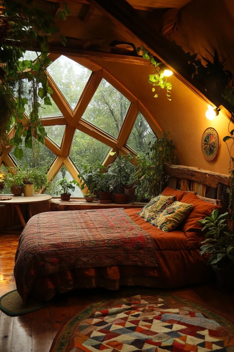 9) Cozy Retreat Amidst Greenery