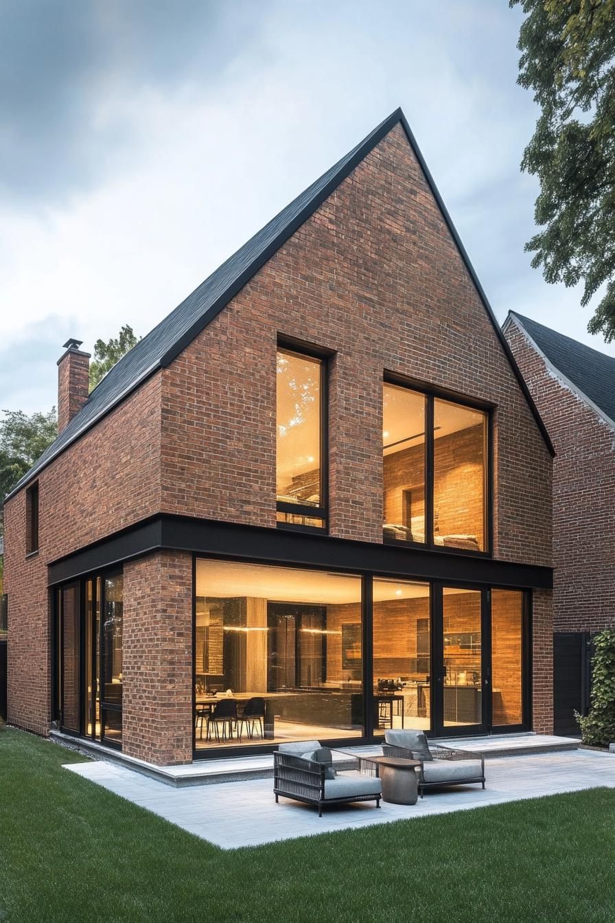 52 Charming Houses with Brick Exterior You Must See - photo 28