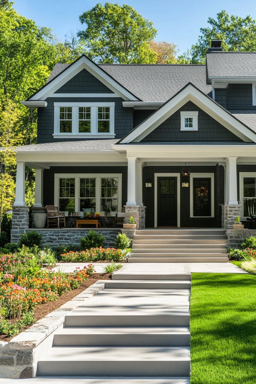 31 Lovable Craftsman Houses and Their Exterior Designs - photo 2