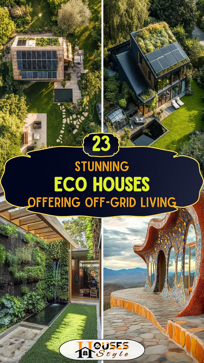 23 Stunning Eco Houses Offering Off-Grid Living