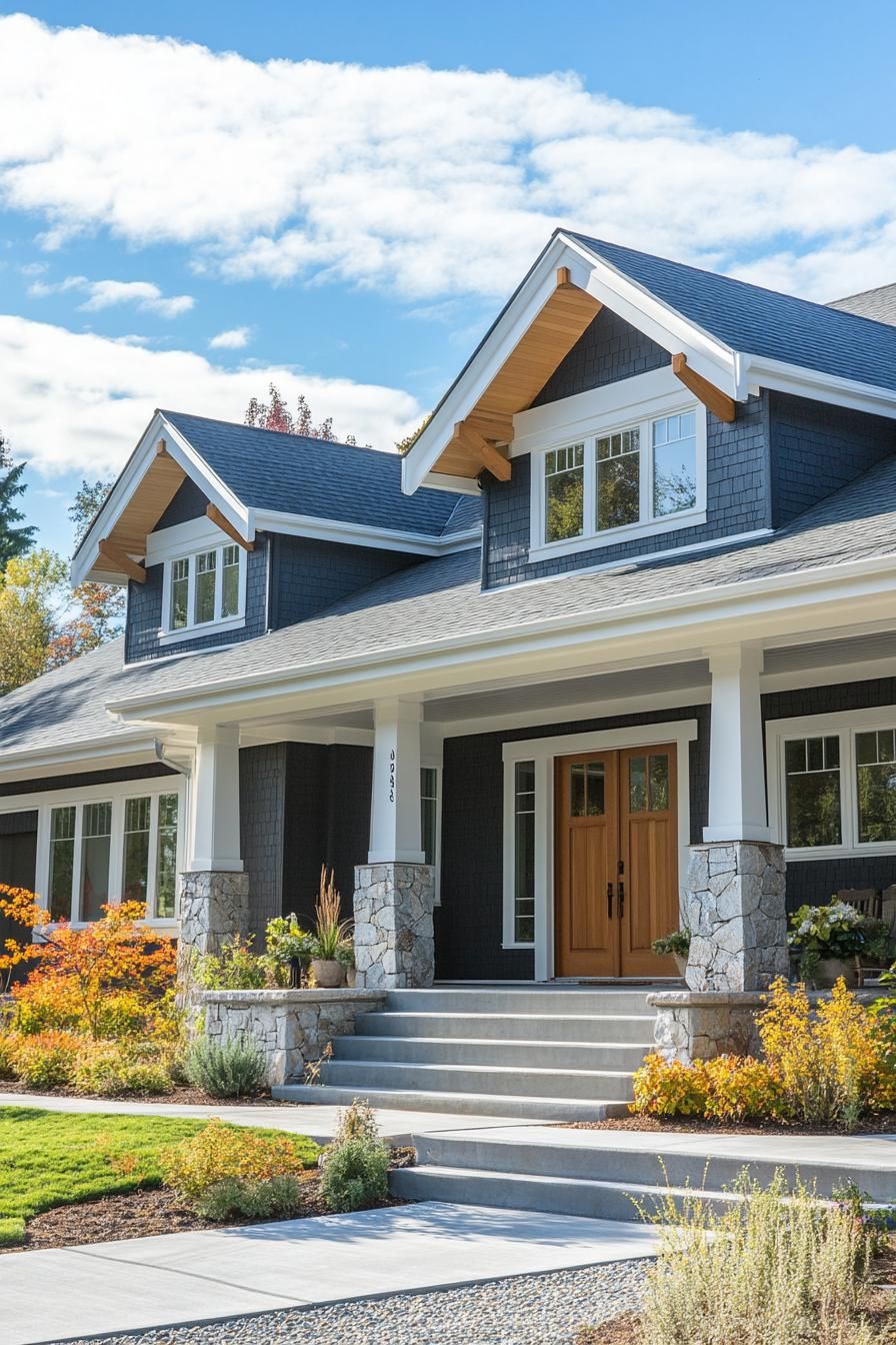 31 Lovable Craftsman Houses and Their Exterior Designs - photo 14