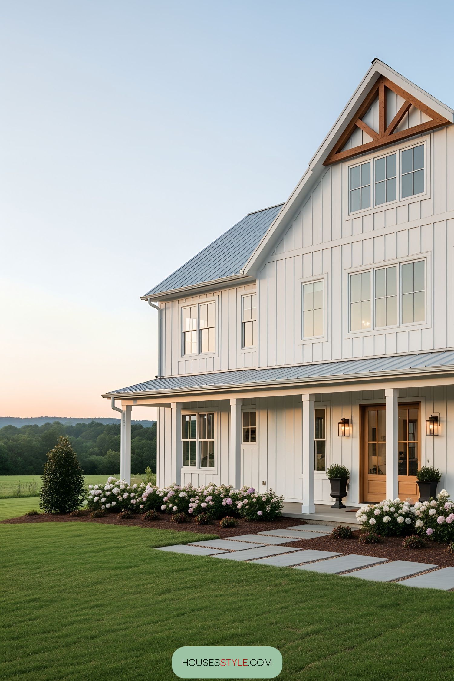 16. Radiant White Barn of Hopeful Meadows