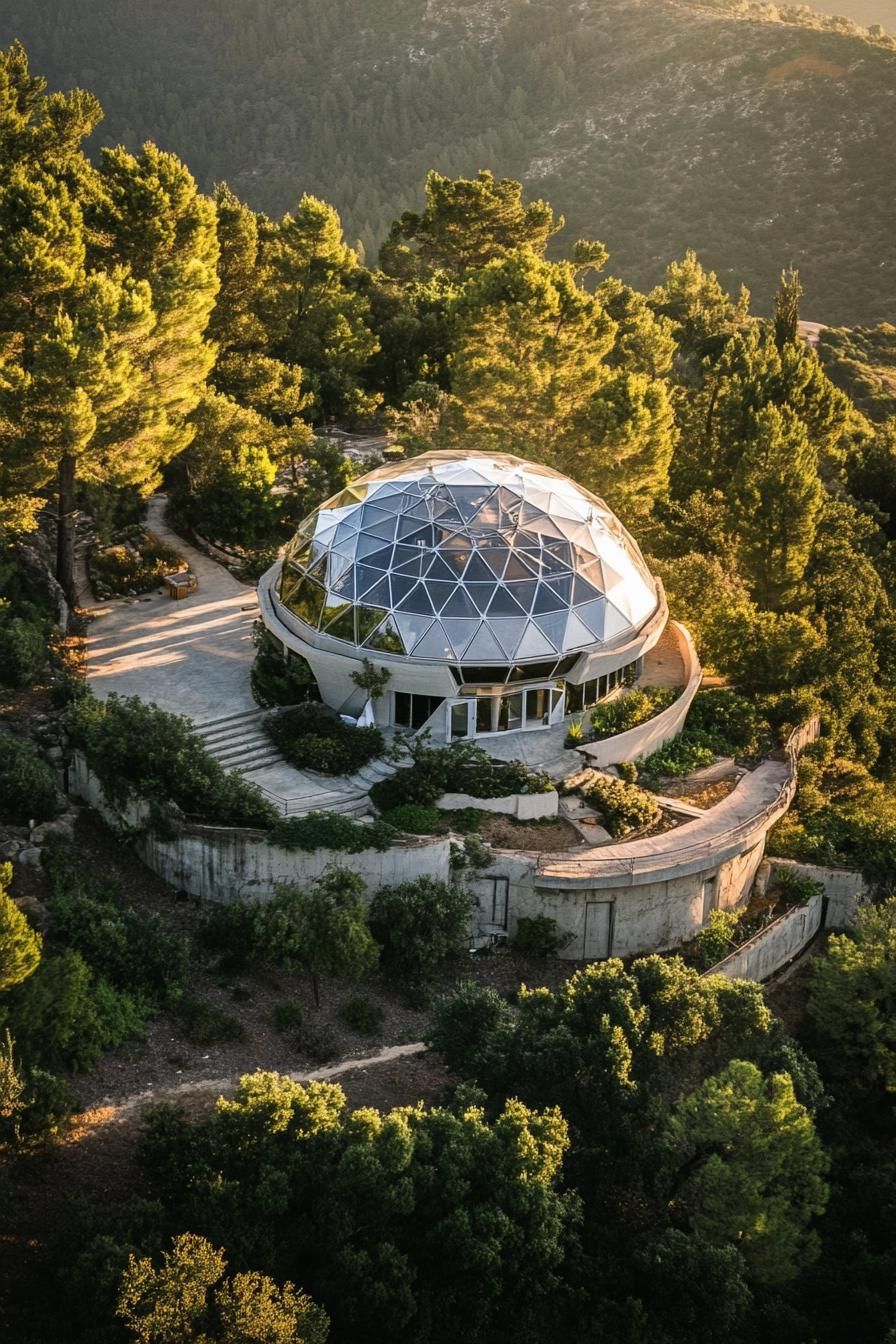 Hilltop Mansion With Rotating 360-Degree Rooms - photo 2