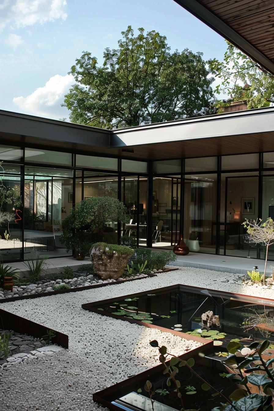Courtyards Framed by Glass Walls - photo 3