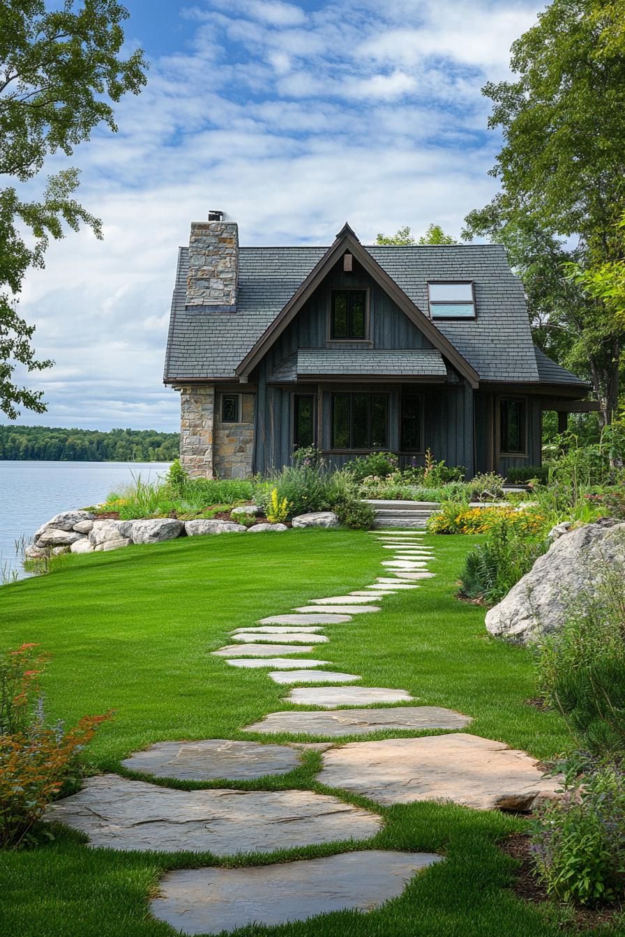 A Lakeside Cottage With Rustic Charm