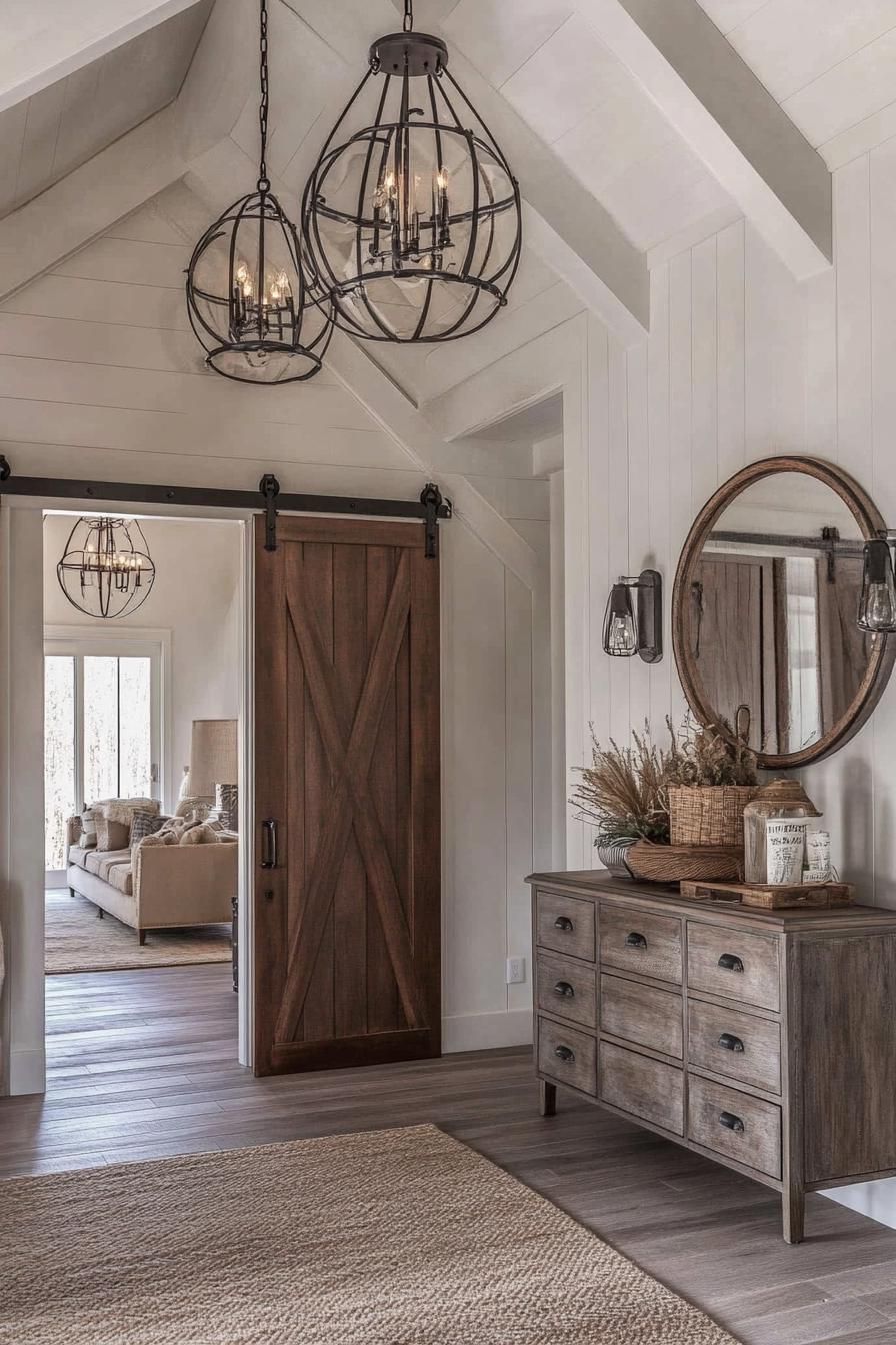 Sliding Barn Doors at the Entry - photo 4