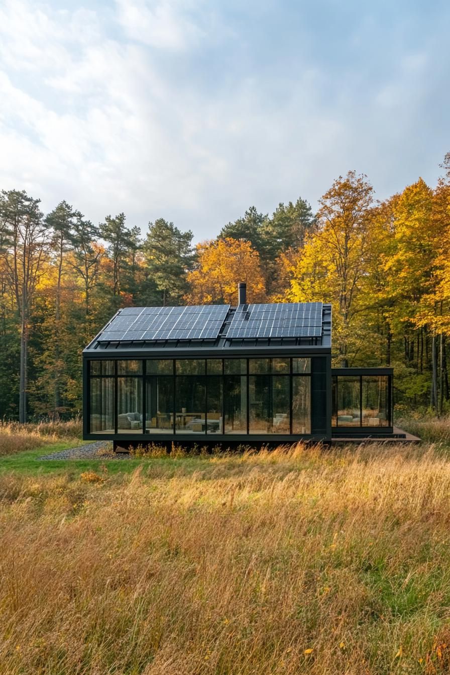 Solar-powered Glass Cube Retreat - photo 2