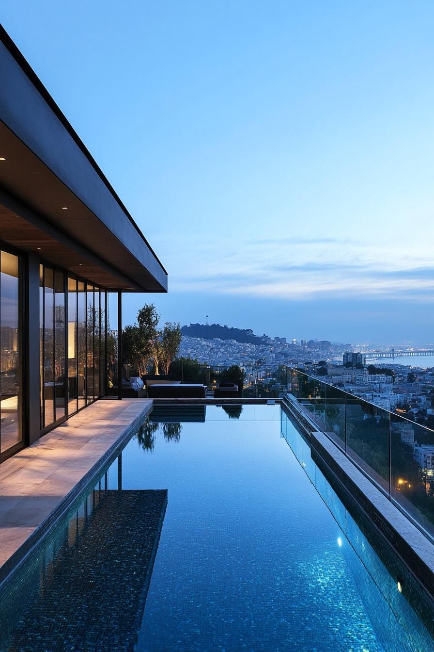 Rooftop Pool Enclosed in Glass - photo 3