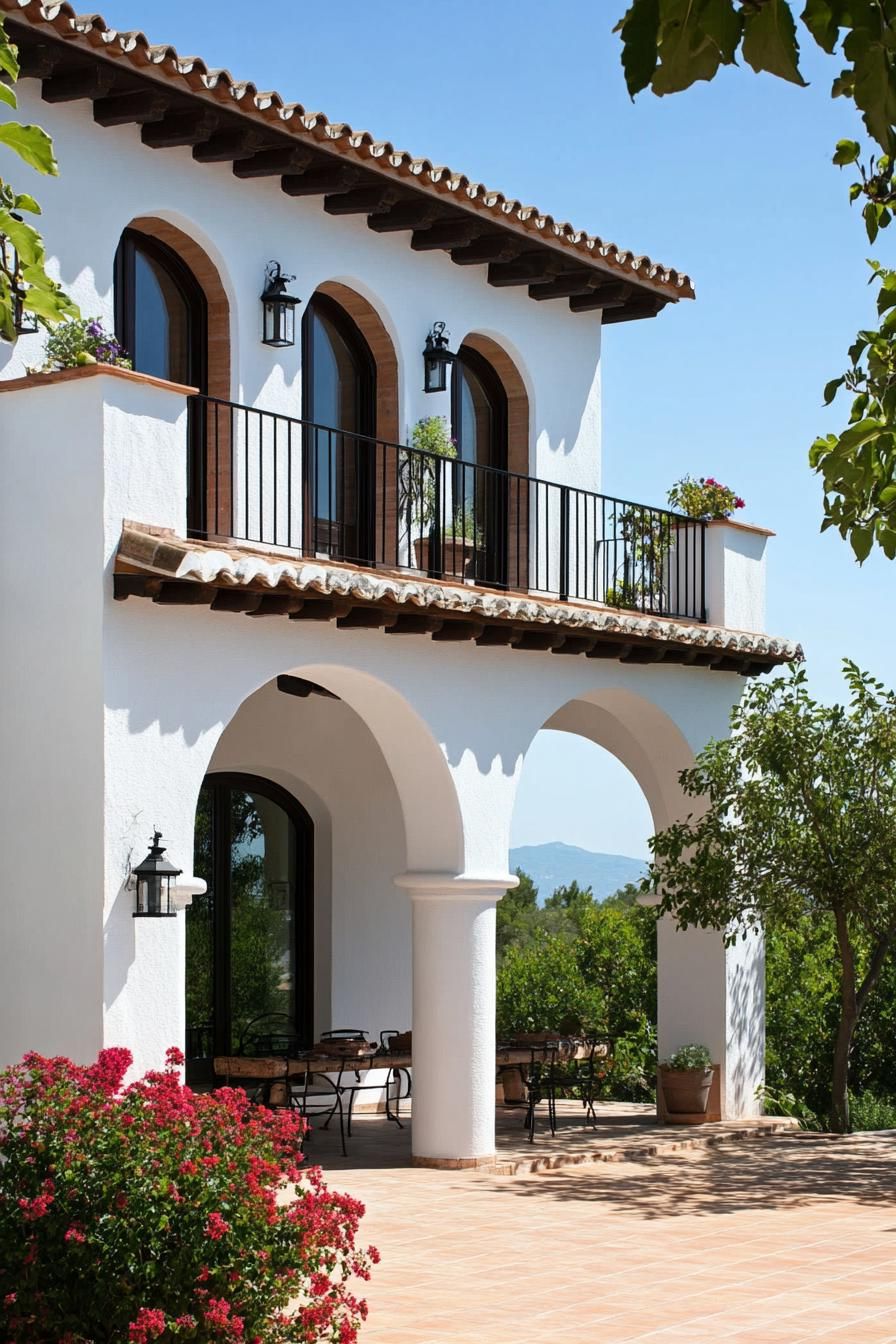 Arched Wrap-Around Porches