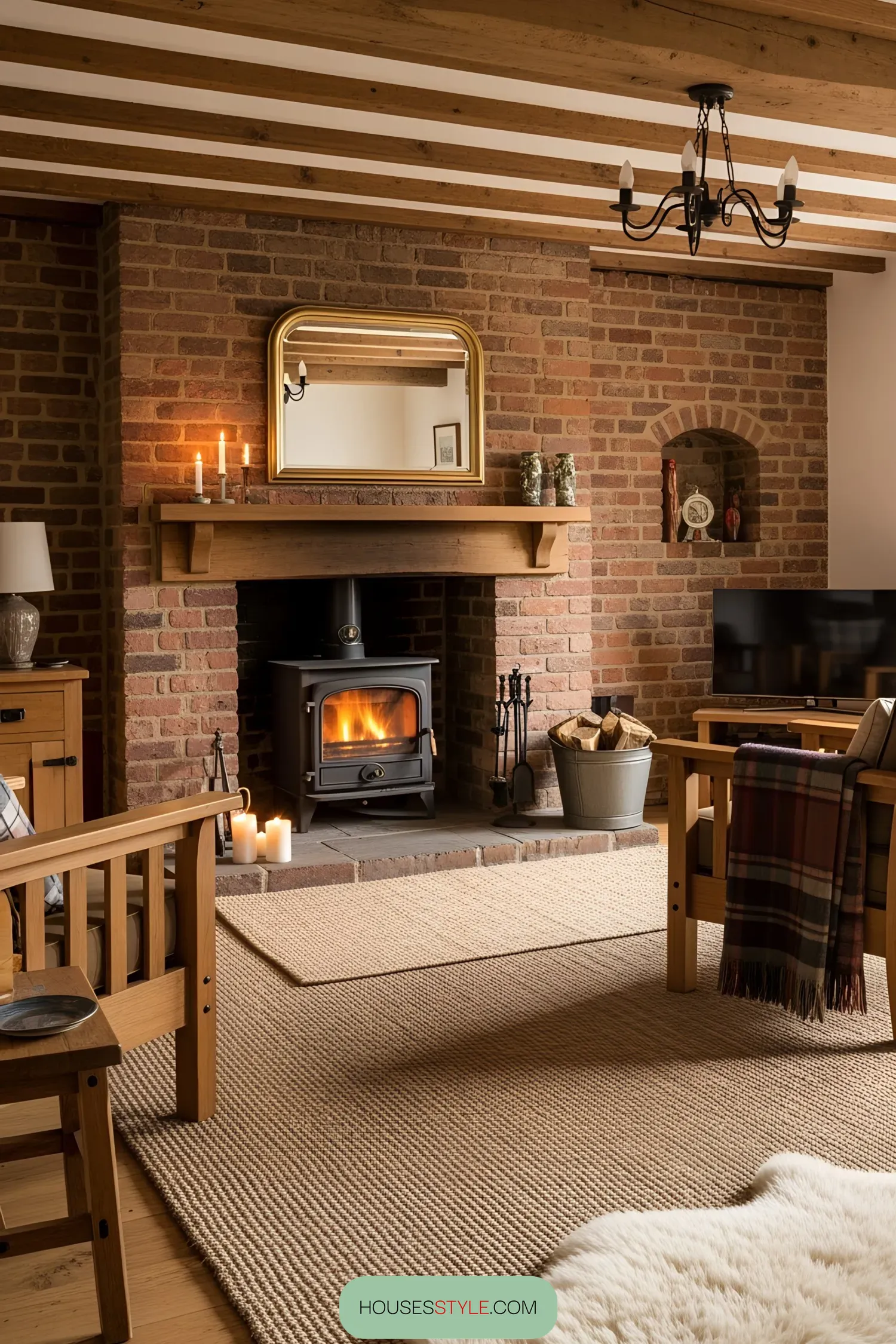 Cozy Comfort Inside a Scottish Cottage