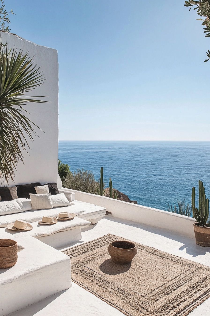 Coastal White-washed Villa Abode