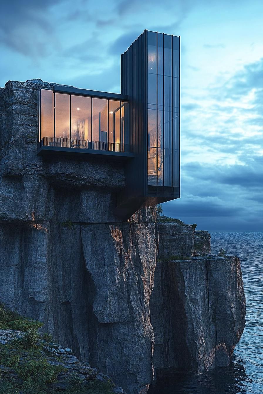Cliffside Modern Bastion Views