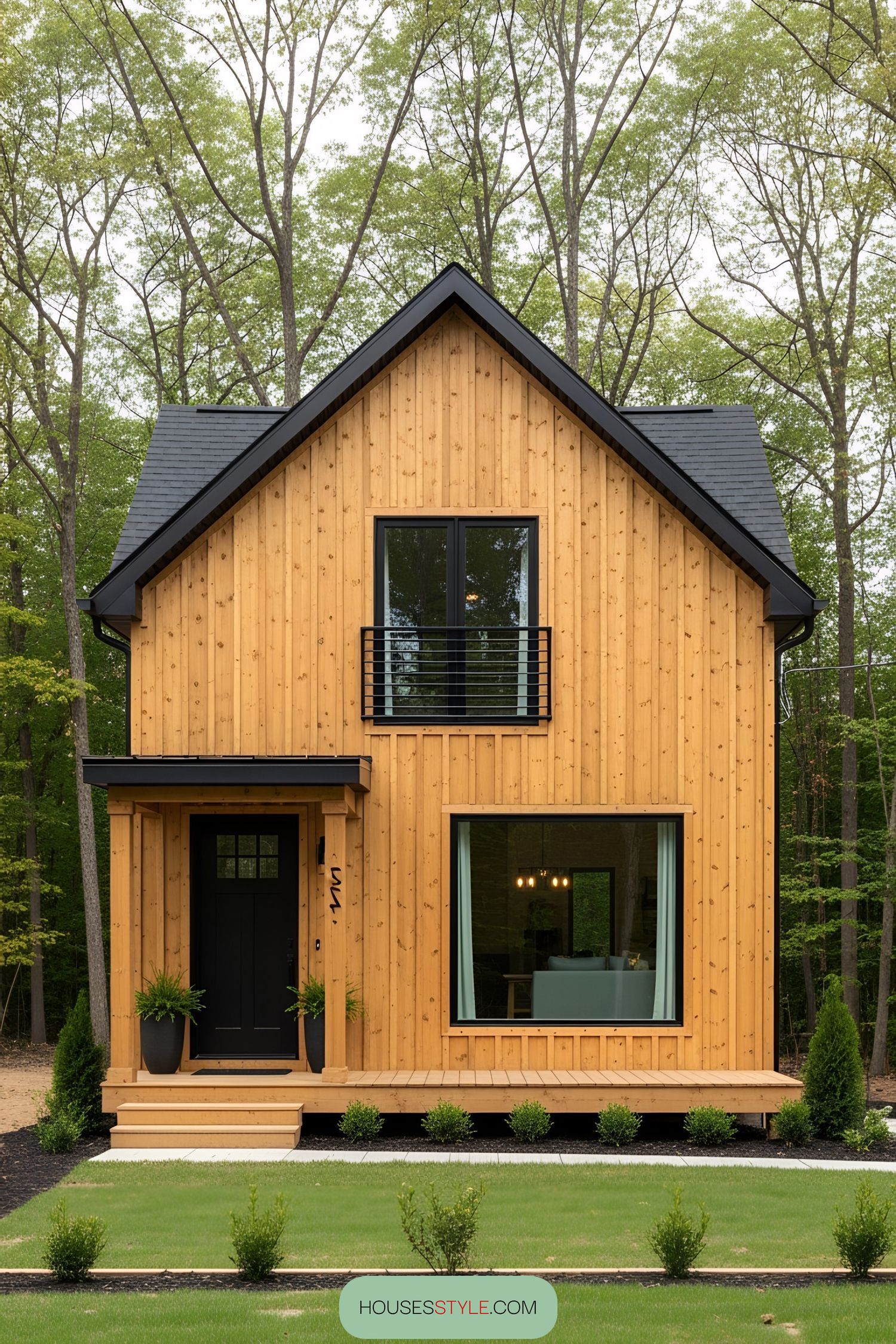 A Tiny Pine Cabin Fit for Royalty
