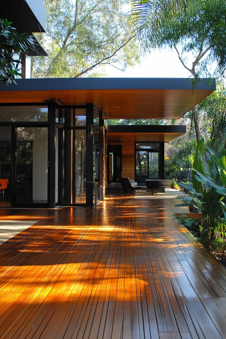 Eco-Friendly Bamboo Porch Flooring - photo 4