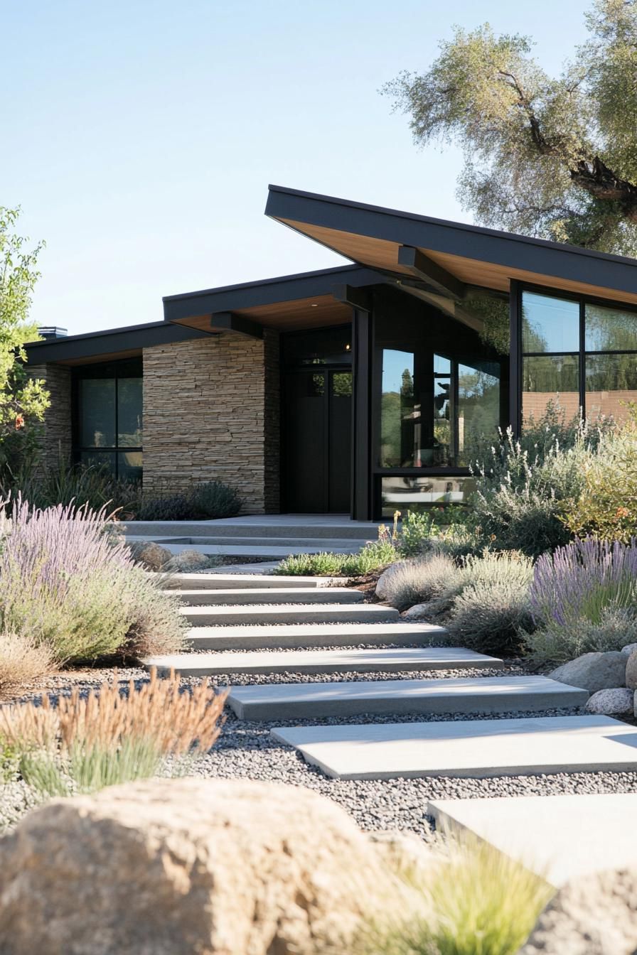 Nature-Inspired Ranch Lounge Space