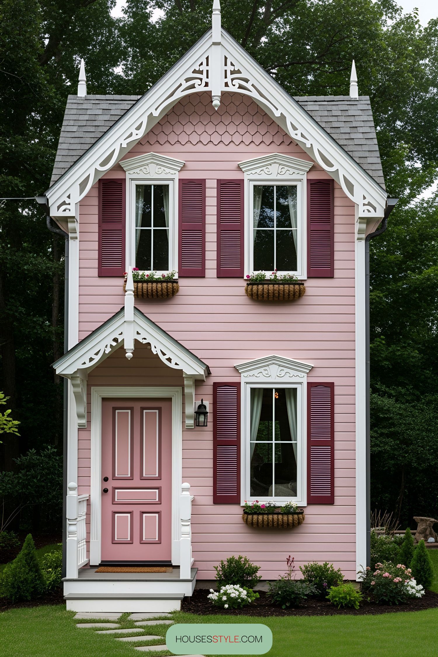 A Pink Victorian Wonder in Miniature