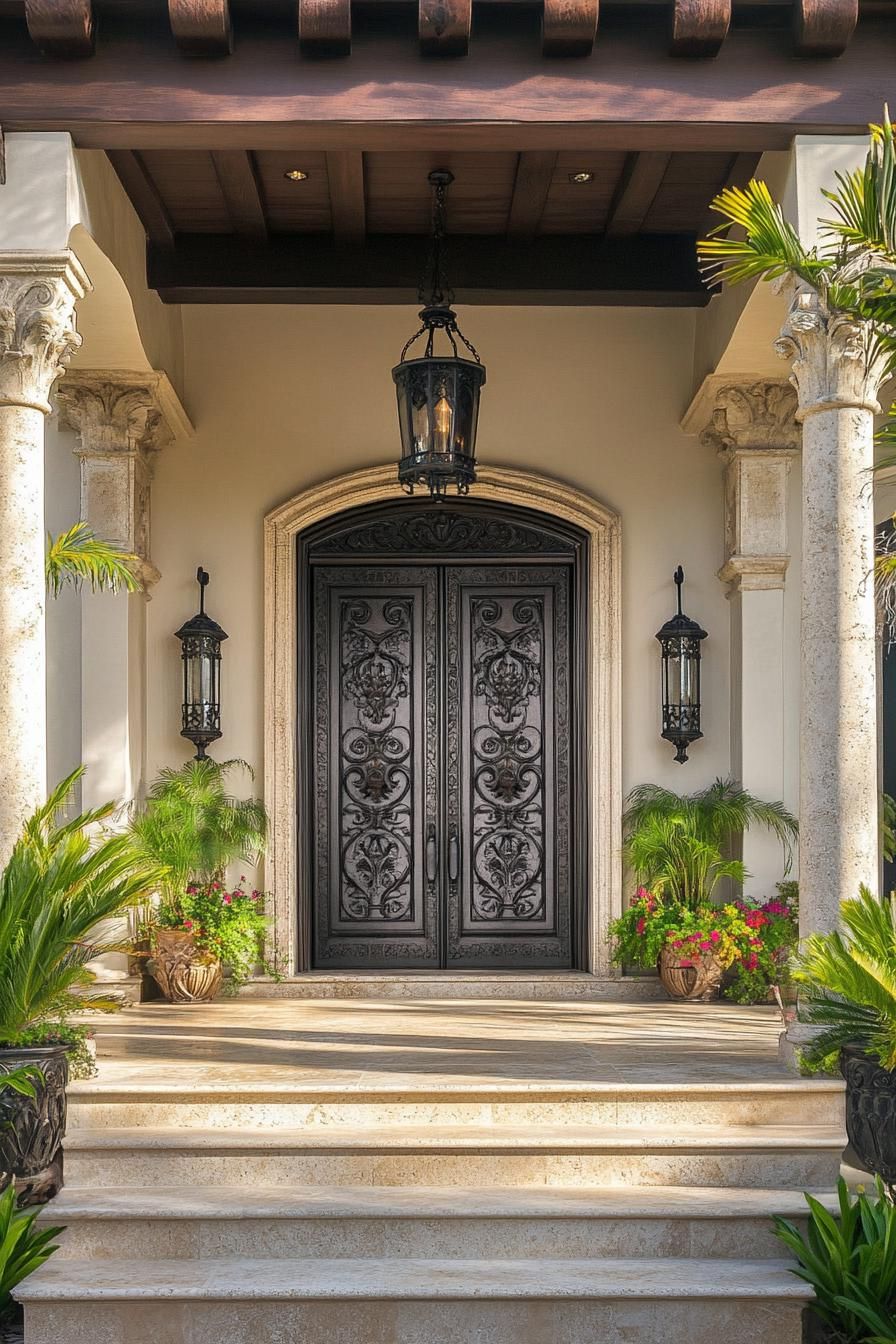 Hand-Carved Wooden Door Designs - photo 4