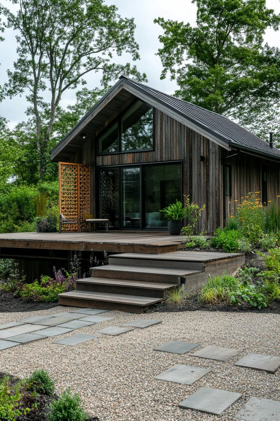 Reclaimed Barnwood Paired With Metal Roofing - photo 4