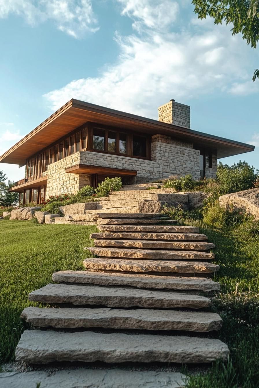 Wood and Stone Combined on the Façade - photo 4