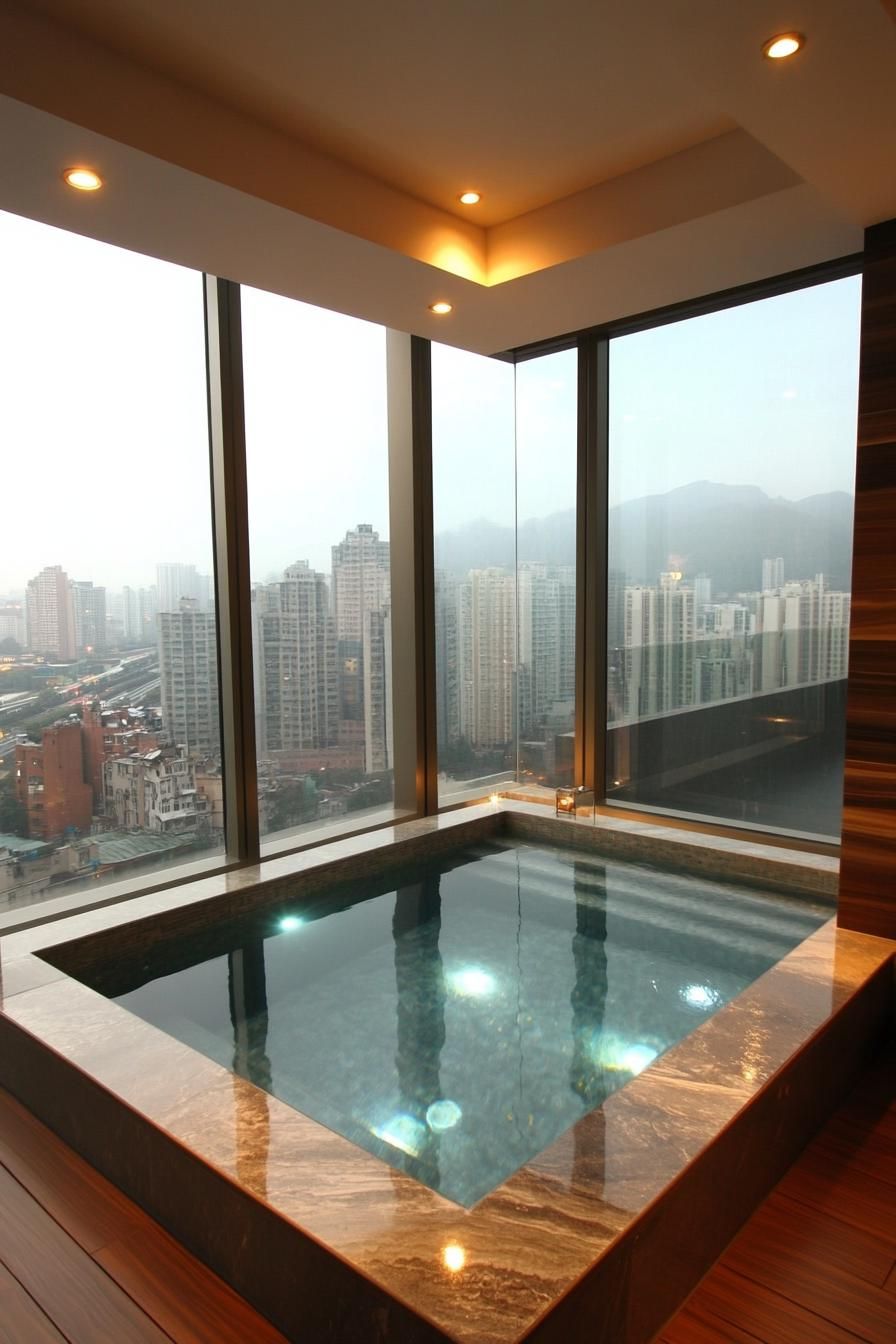 Indoor Pools With Glass Walls - photo 4