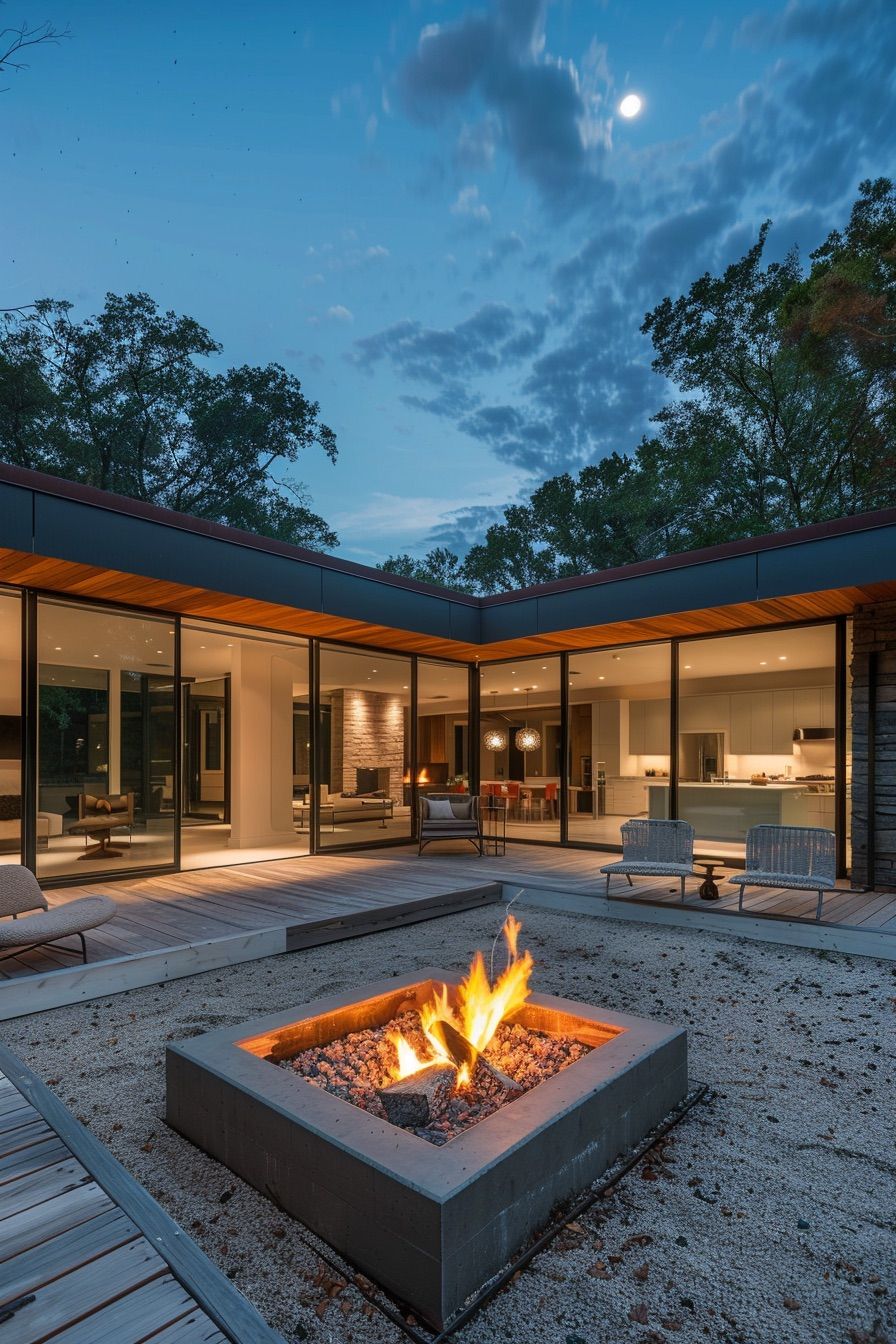 Fire Pits for Outdoor Courtyard Space - photo 3