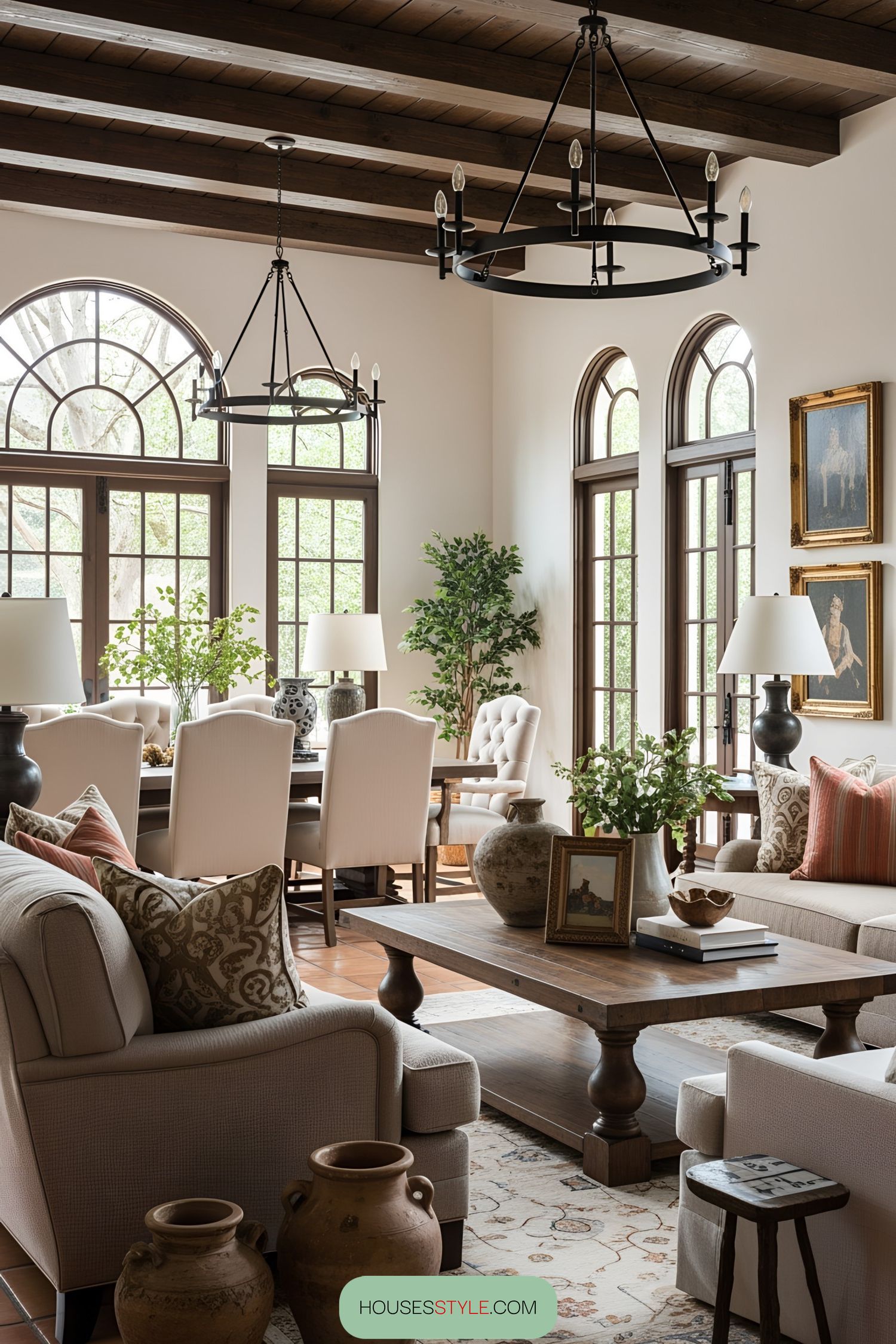 1) A Cozy Retreat Where Spanish Style Meets Siesta