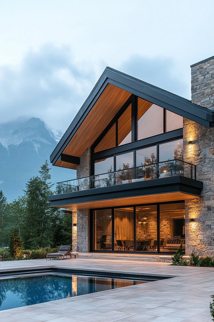 The Ultimate Mountain Chic Chalet