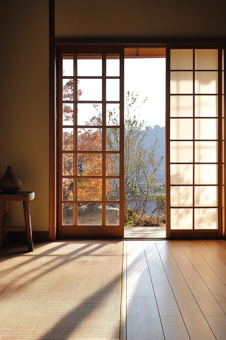 Sliding Shoji Screens as Room Dividers - photo 4