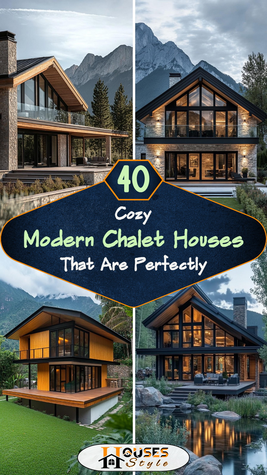 40 Modern Chalet Houses That Are Perfectly Cozy