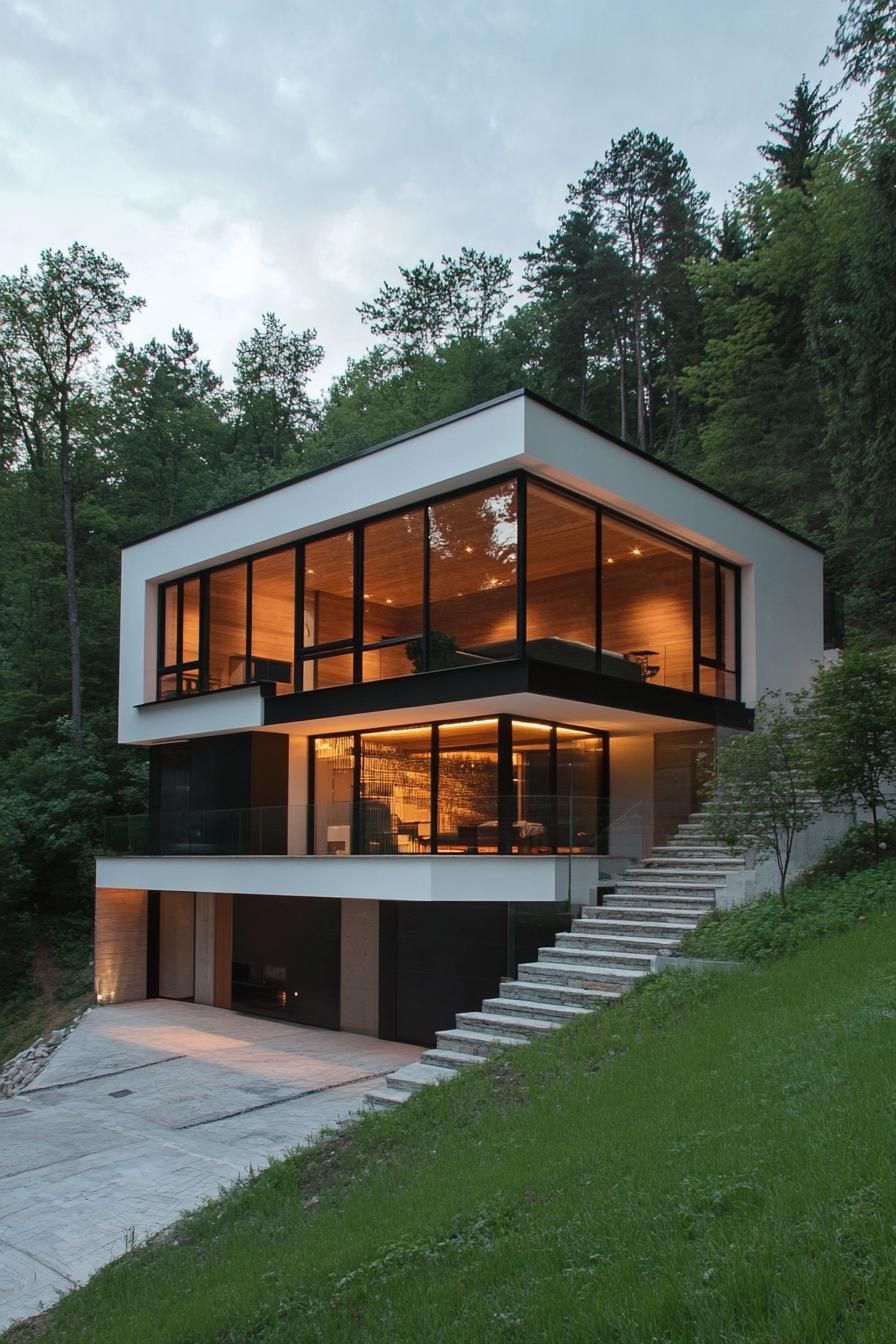Why a Minimalist Façade With Large Windows Works - photo 4
