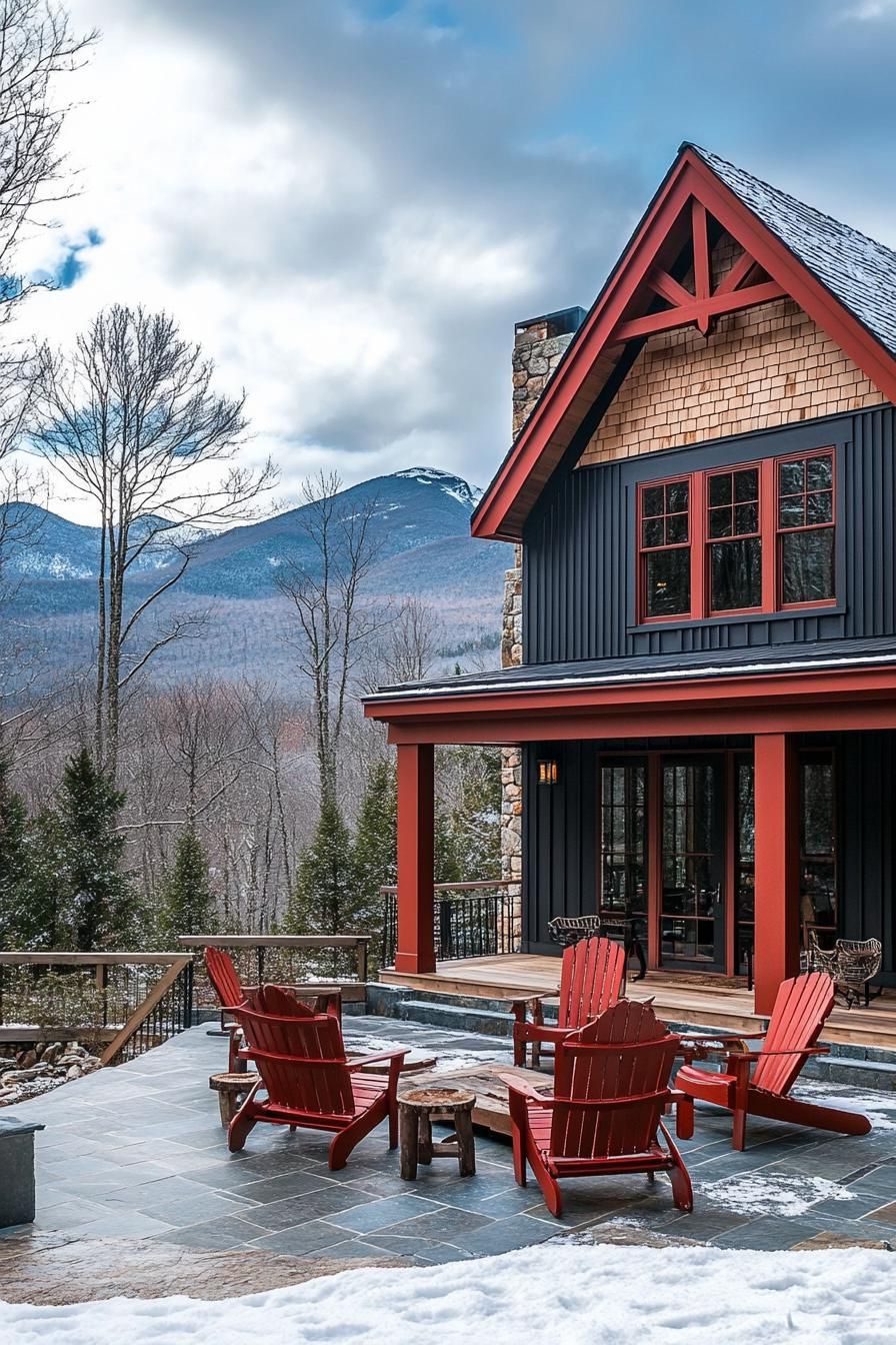 Crimson and Timber Paired at the Peaks