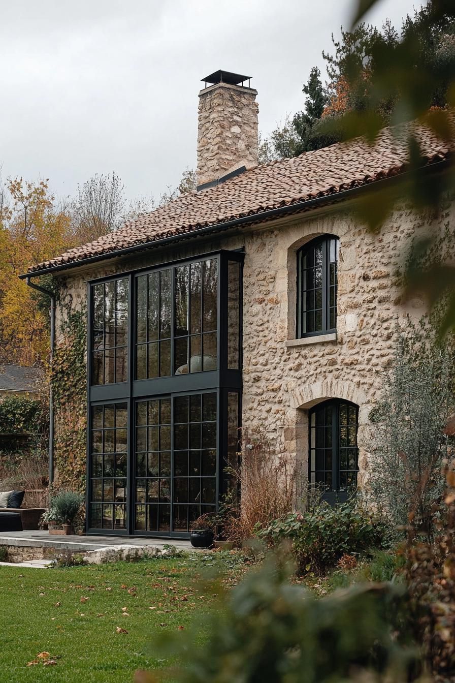 Mirrored Surfaces for a Sleek Futuristic Facade