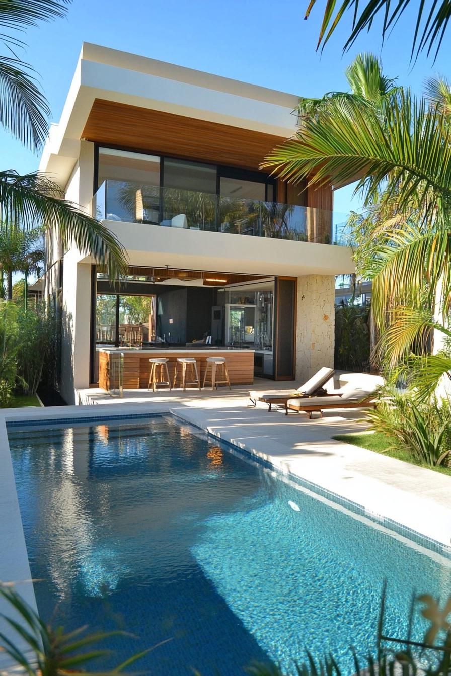 Tropical Pool With a Swim-Up Bar - photo 2