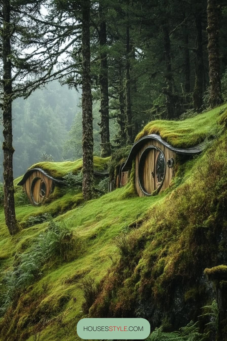 Hobbit-style House Built Into a Hillside - photo 3