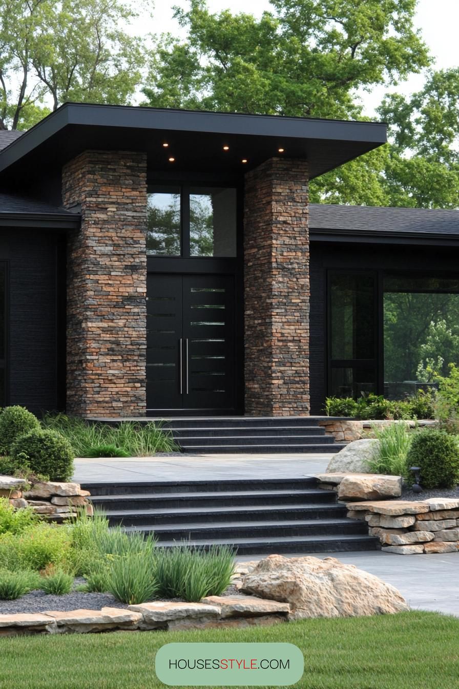 Stone-Faced Wonder: A Rocky Welcome