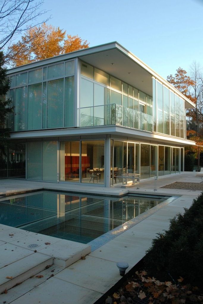 Frosted Glass Panel Sections