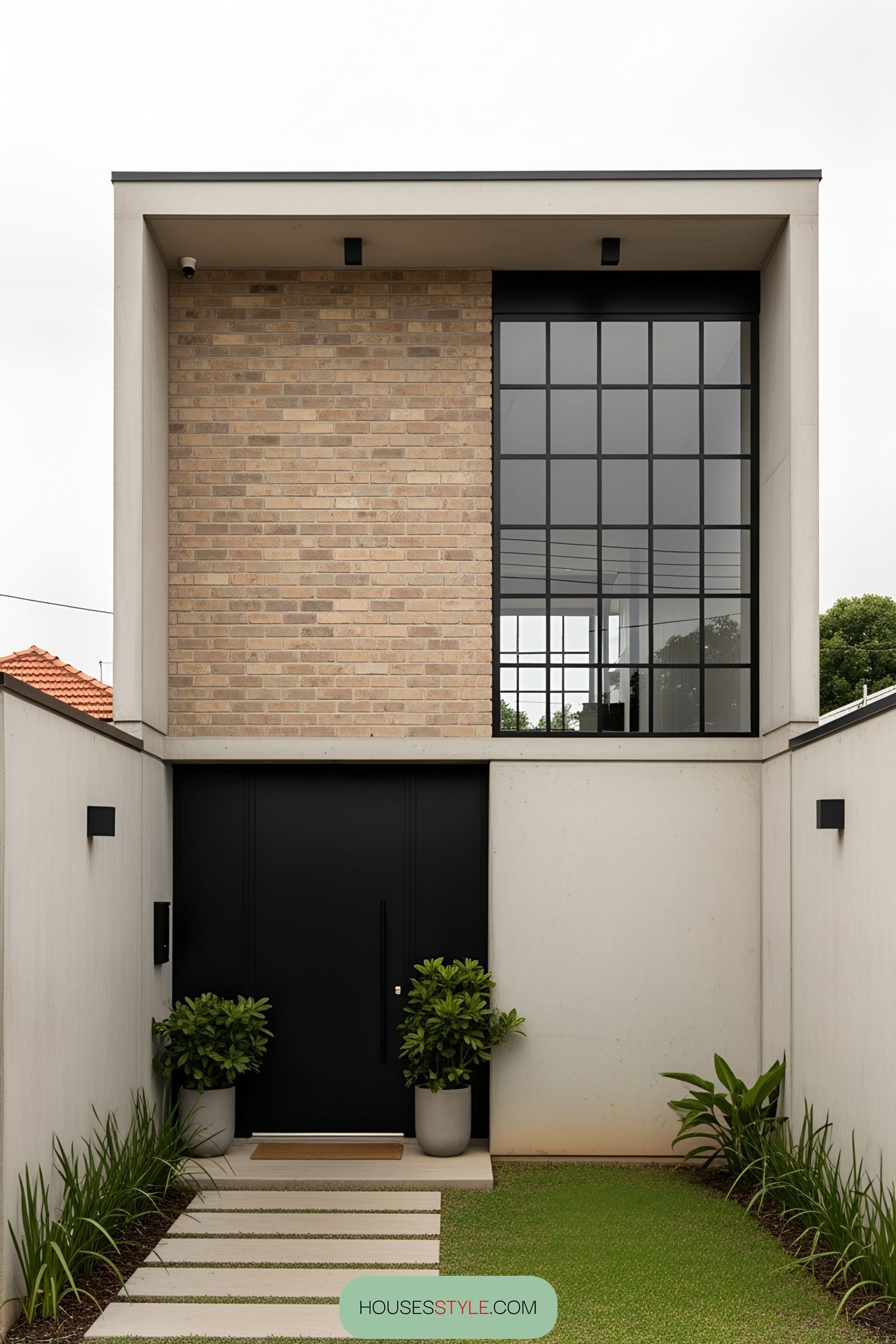13. A Boxy Home Full of Character
