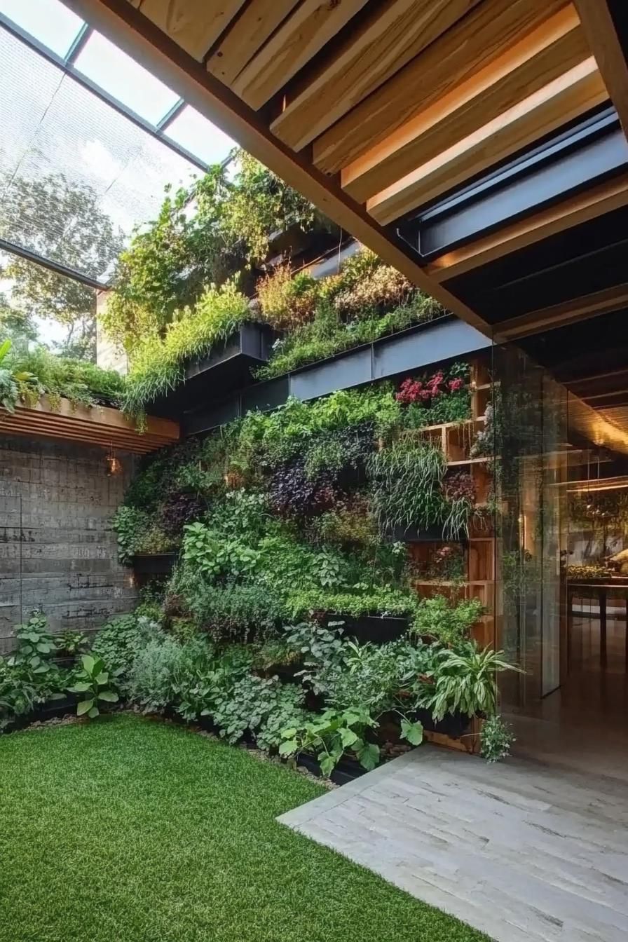 Green Oasis With a Chic Eco Style