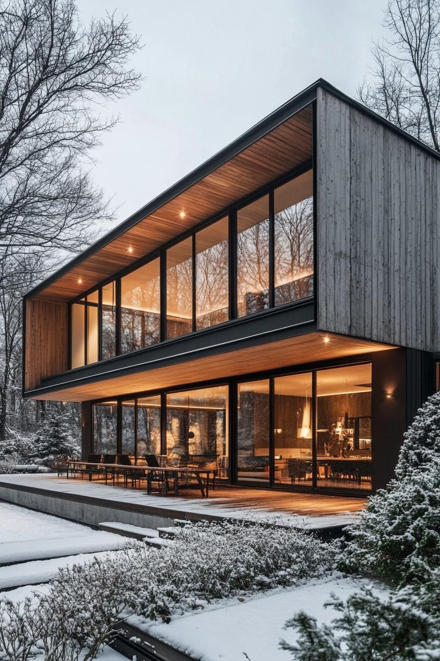 Modern Serenity in a Nordic House