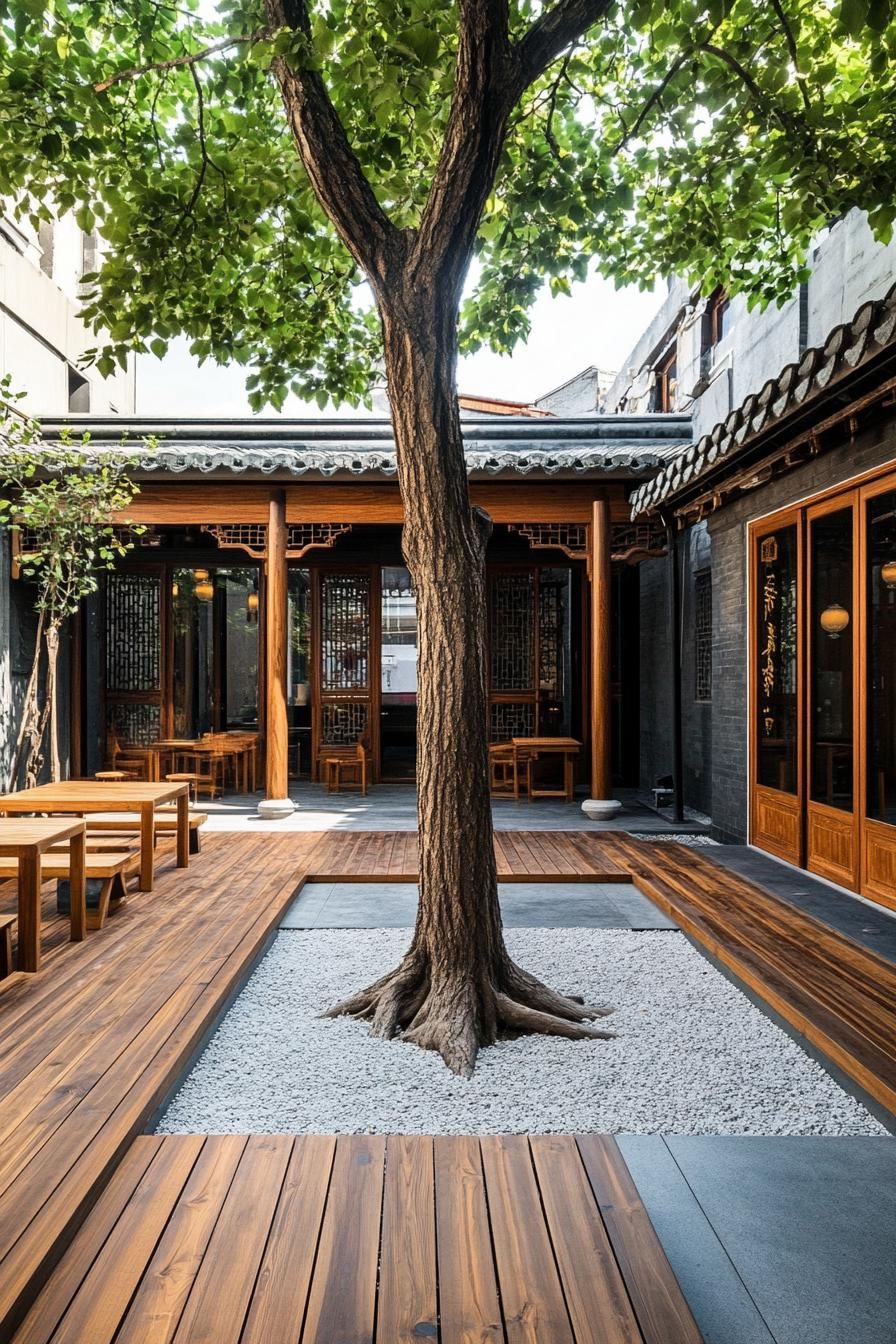 Water-Filled Zen Garden Courtyards - photo 4