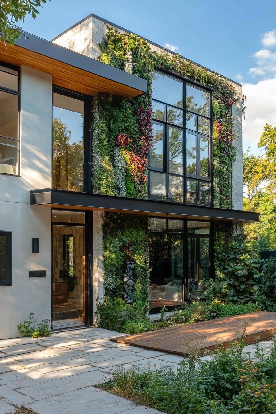 Living Wall Facades With Metallic Trim - photo 4