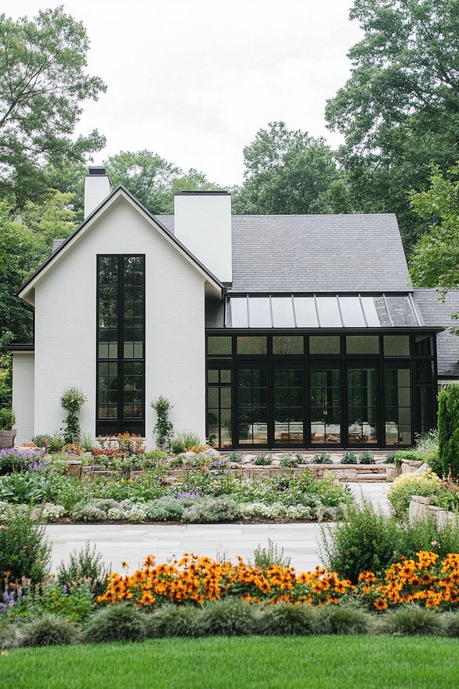 Floor-to-Ceiling Windows for Sunlight