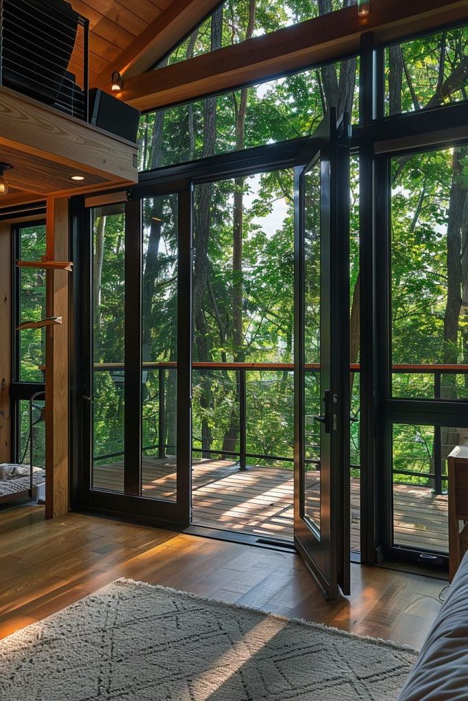 Cabin With Retractable Wall Panels - photo 2