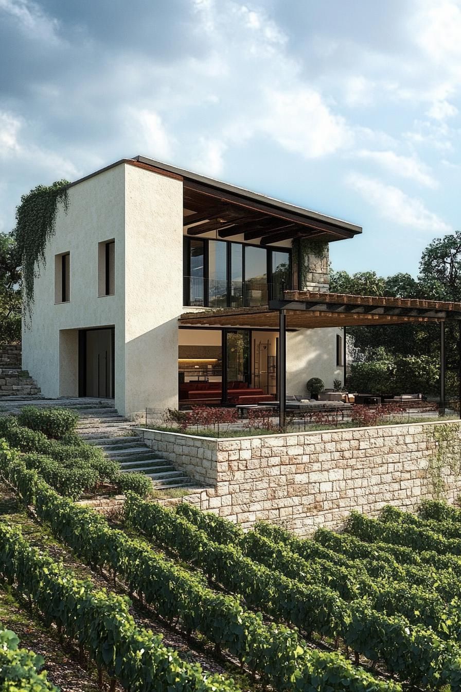 Italian Villa Surrounded by Vineyards - photo 4