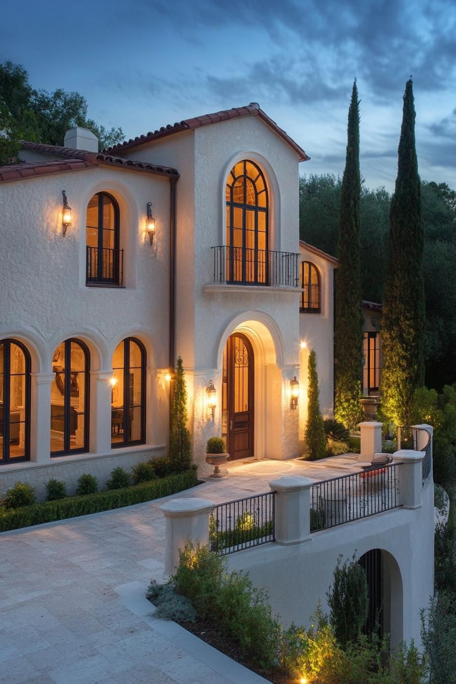 An Archway Extravaganza in Mediterranean Style