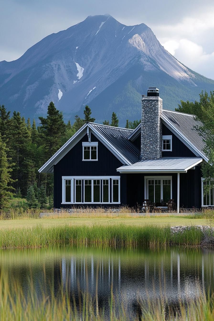 A Calm and Quiet Mountain Living Space
