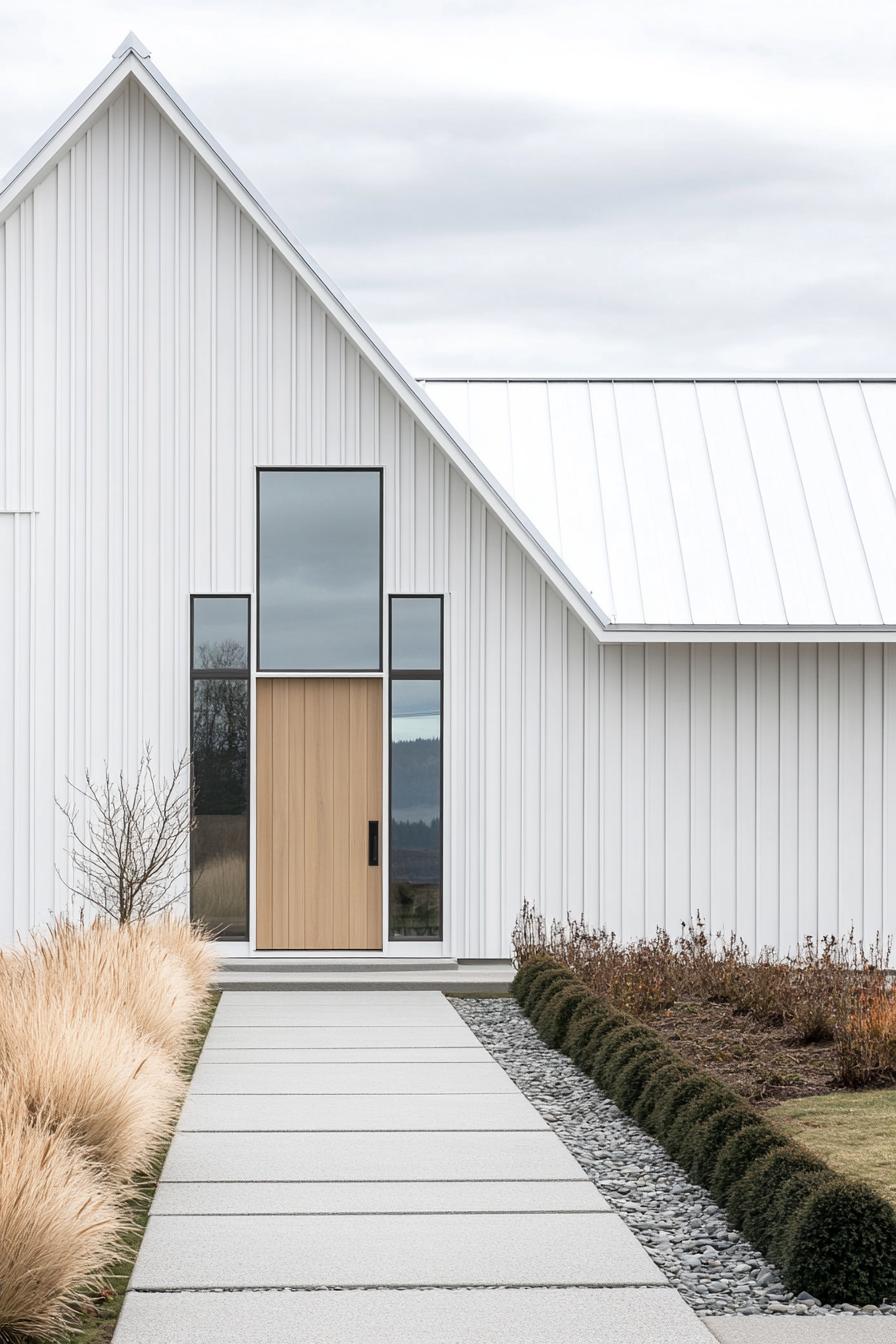 Gabled Beauty with Zen Touches