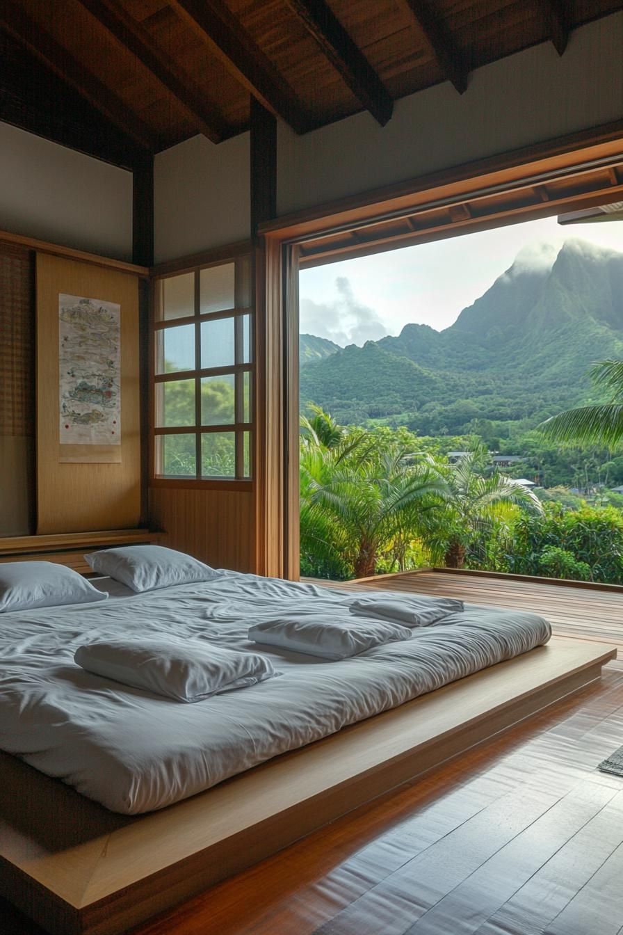 Low-Profile Platform Beds for a Zen Bedroom